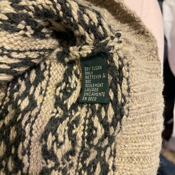 Lauren Ralph Lauren Charcoal Hooded Sweater - Picture 5 of 6